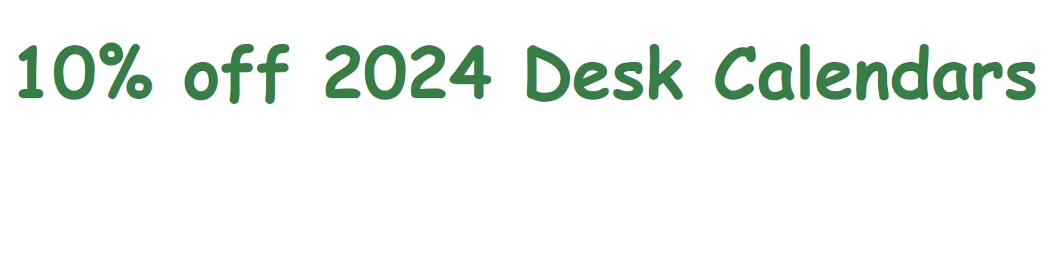 2024 Easel Desk Calendars