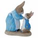 Beatrix Potter Mrs Rabbit and Peter Decorative Figurine Enesco 271780