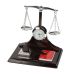 Scales of Justice Miniature Clock 296325 
