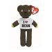 Mr Bean's Teddy in 'I Love Bean' T-shirt by TY 25cm 46204 