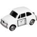 White Car Miniature Clock 9008