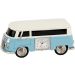 Blue Camper Van Miniature Clock by Widdop & Co 9710BL