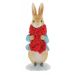 Peter Rabbit in a Festive Scarf Figurine 