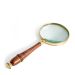 Authentic Models Magnifying Glass Honey & Brass Finish AC099