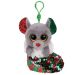 TY Chipper Mouse Key Clip 35314 