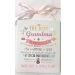 The Best Grandma hanging plaque 13 x 16cm (5 x 6.5 inches) by Signography FL298GM