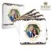 Royal Wedding Coasters set of 4 by Elgate LP18078