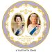 Commemorative Queen Elizabeth II Plate 15cm LP18206