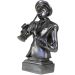 Leonardo Silver Art Trumpet Player Resin Figure LP42745