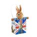 Beatrix Potter Peter Rabbit Movie Edition 14cm in Union Jack Bag Rainbow Designs PO1604