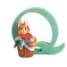 Beatrix Potter Alphabet Letter Q Mrs Rabbit Miniature Figurine by Enesco A5009