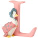 Beatrix Potter Alphabet Letter L Jemima Puddle-Duck A5004