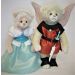Thumbelina and the King of the Fairies Mohair Teddy Bears Set by Charlie Bears SJ562627