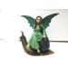 Fairy Riding Snail Figurine FYP133 