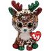 TY Tegan Reindeer Flippable Beanie Buddy 37290 