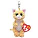 TY Mango Cat Beanie Key Clip 43112