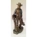  John Wayne Bronze Figure Standing with saddle 70119