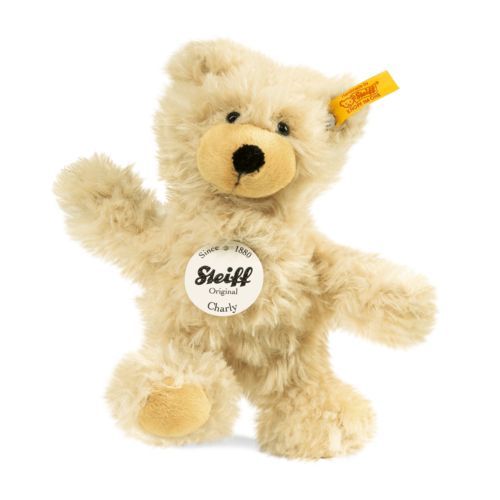 Steiff 'Charly' Teddy Bear beige 23cm cuddly washable plush 012815 