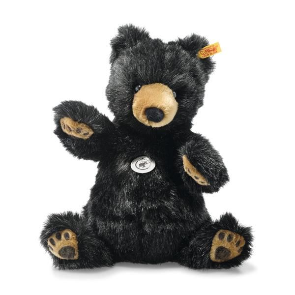 Steiff Josey Grizzly Bear Black Plush 27cm 113291