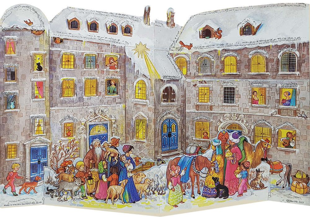 Richard Sellmer 3D Traditional Advent Calendar At The Castle 553 
