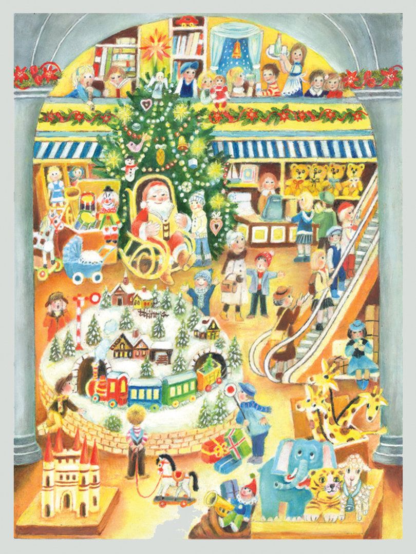 Richard Sellmer Advent Calendar The Toy Shop 70124 