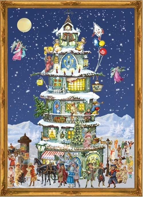 Richard Sellmer Advent Calendar Christmas Tower 70104 