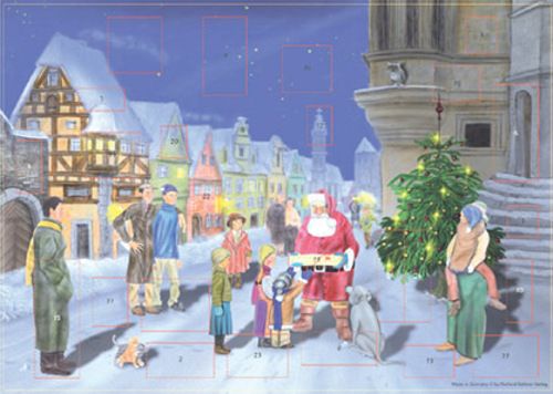 Richard Sellmer Advent Calendar Santa Claus in Town 70115