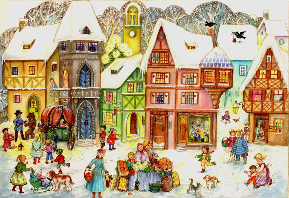 Richard Sellmer Advent Calendar At the Market Place 734