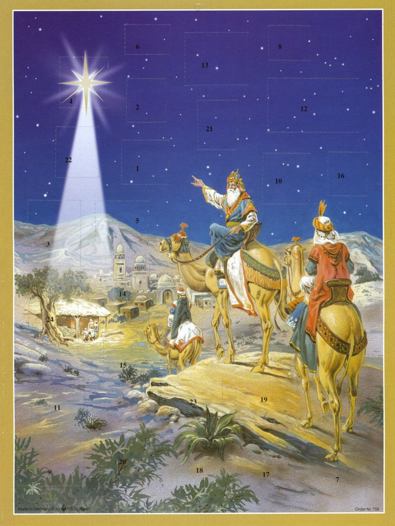 Richard Sellmer Advent Calendar The Holy Three Kings 759