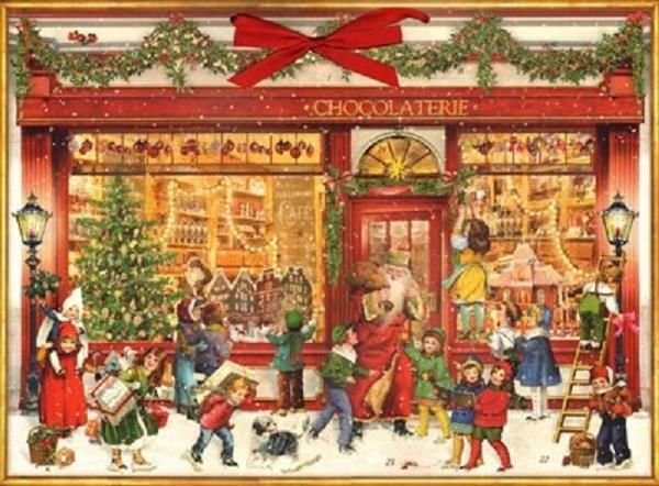 Coppenrath The Chocolate Shop Traditional Advent Calendar 92685