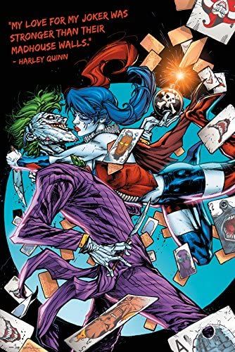 DC Comics Harley Kiss Poster FP3903