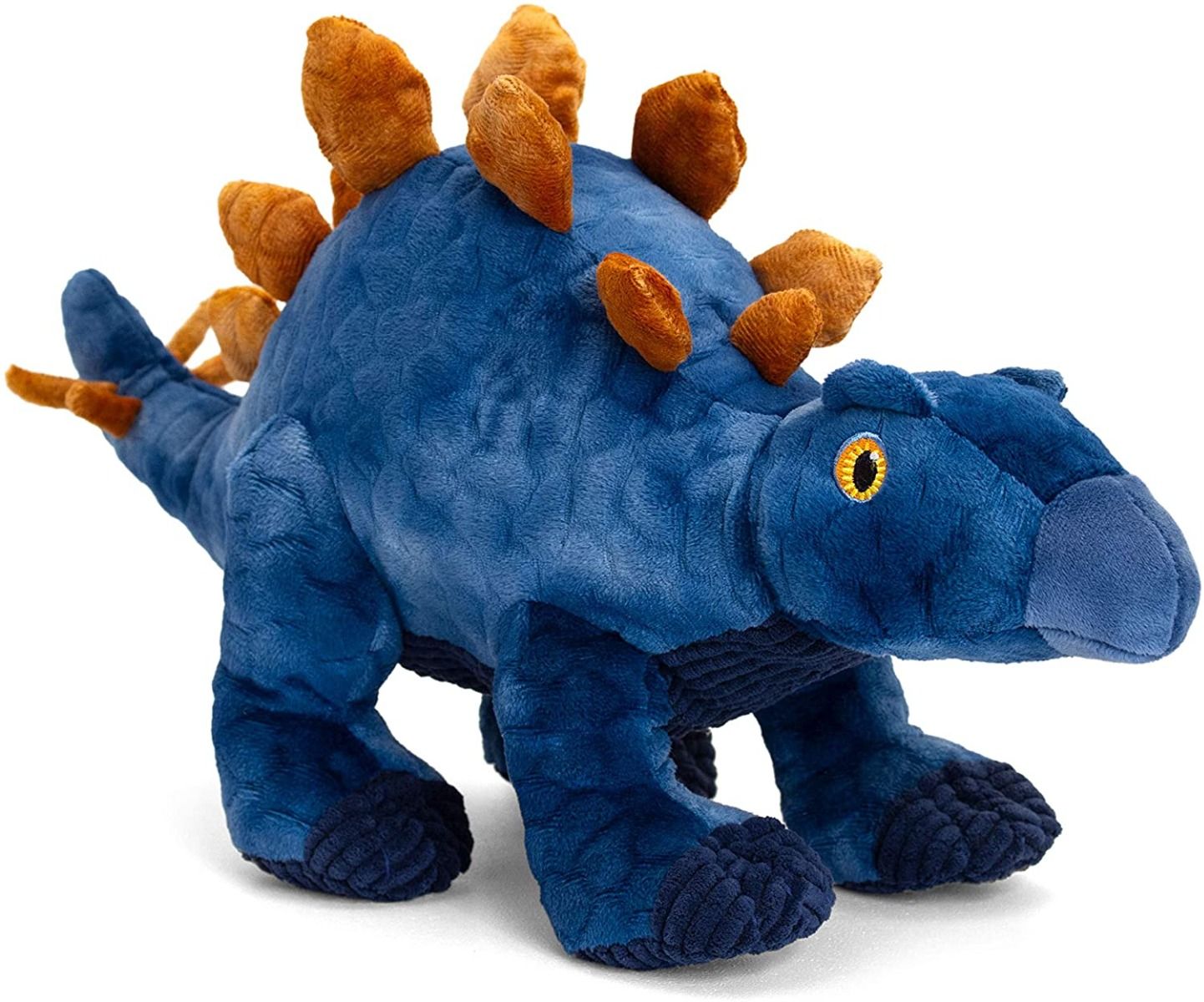 Cuddly Stegosaurus soft Dinosaur 38cm Keel Toys Keeleco SE6580