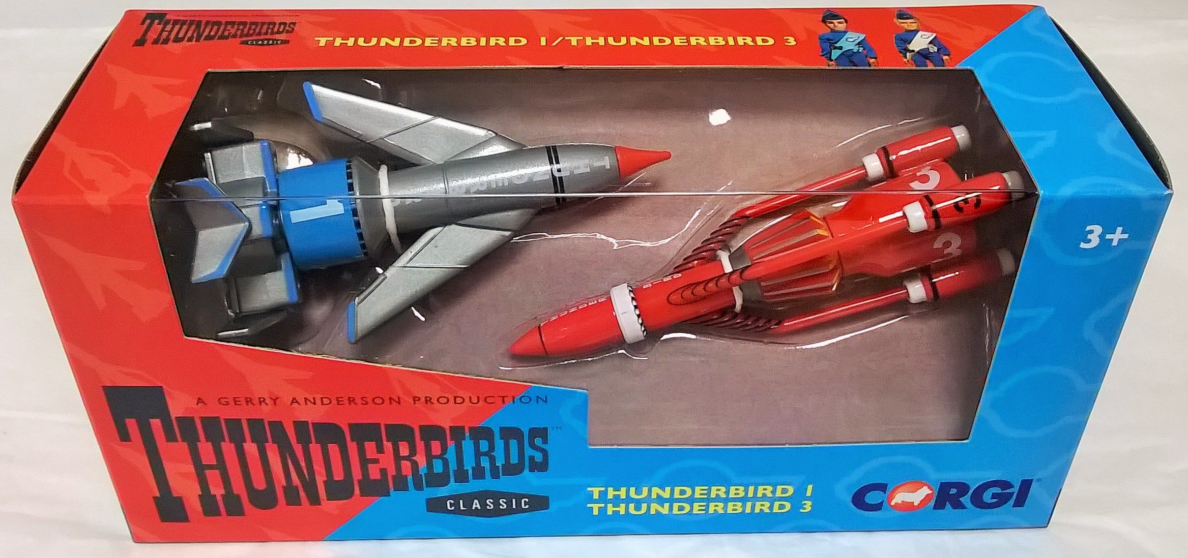 Corgi Thunderbirds set  – Thunderbirds 1 & Thunderbird 3 CC00901 