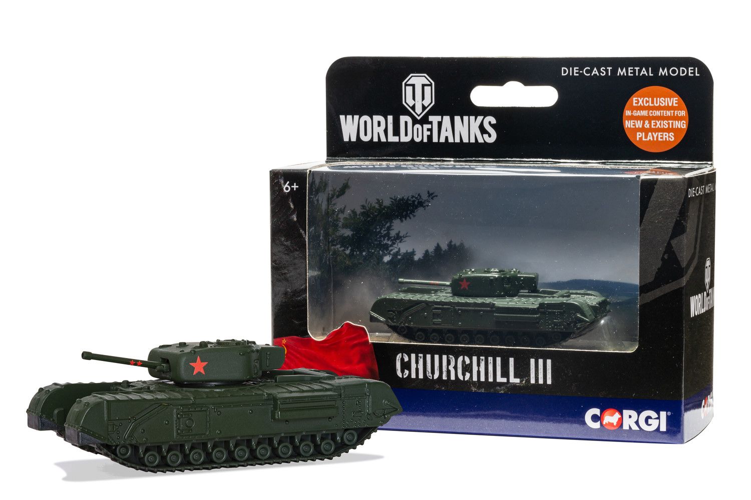 Corgi WT91204 World of Tanks Churchill Mk.III 
