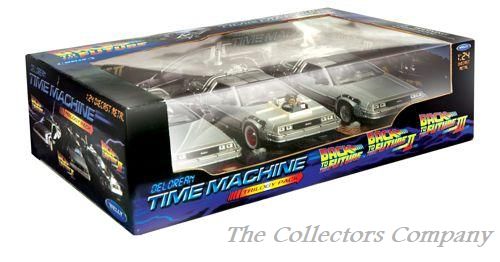 Welly Back to the Future Trilogy Set 1:24 Scale 224003G