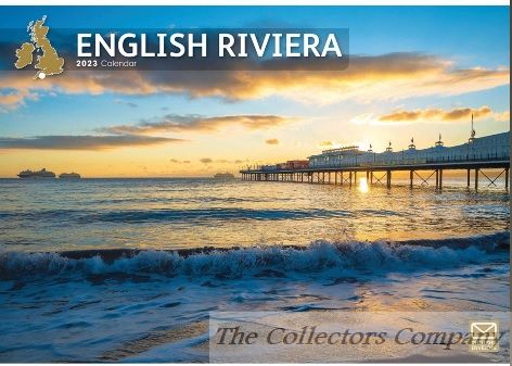 English Riviera A4 Calendar 2023 by Carousel Calendars 230031