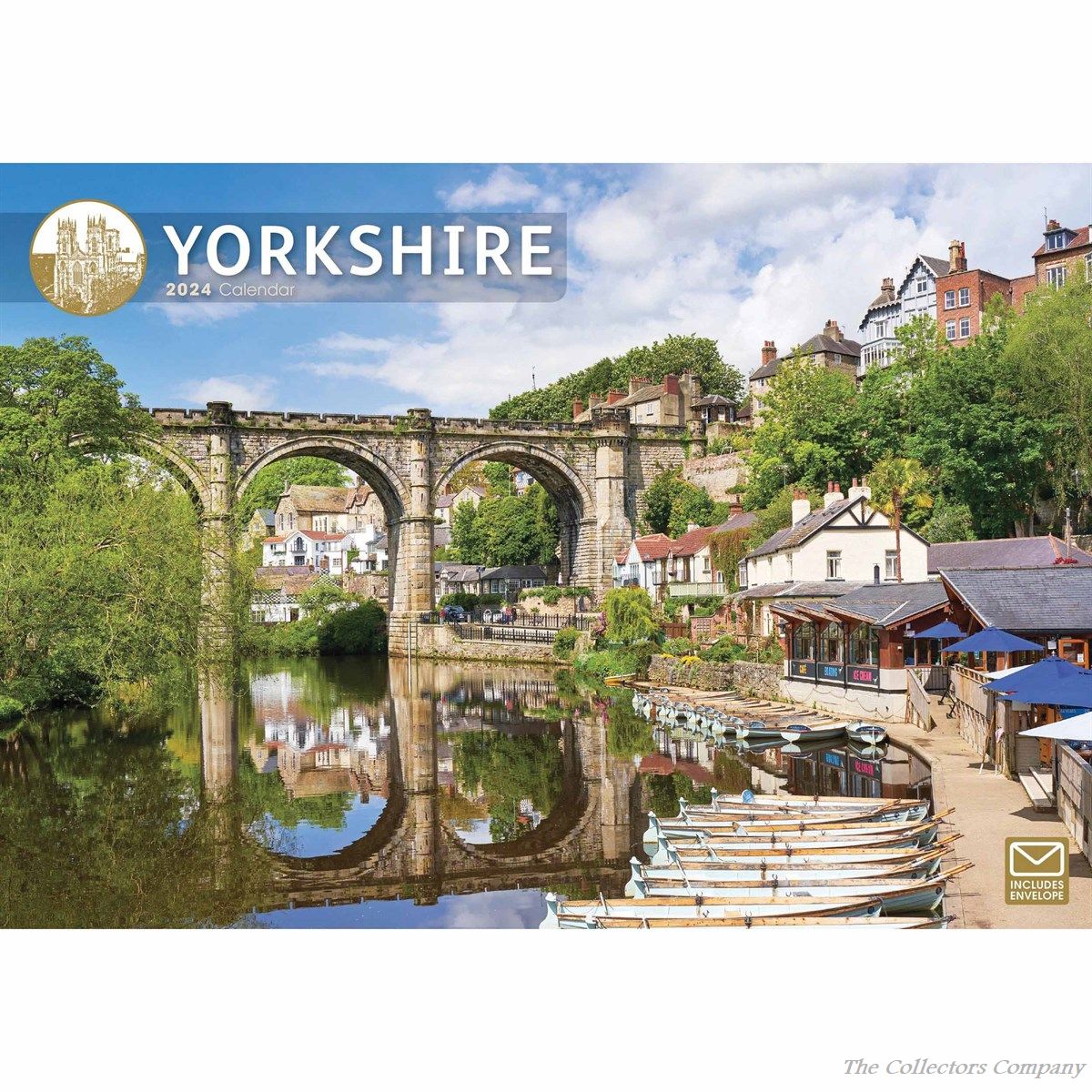 Yorkshire A4 Calendar 2024 by Carousel Calendars 240050