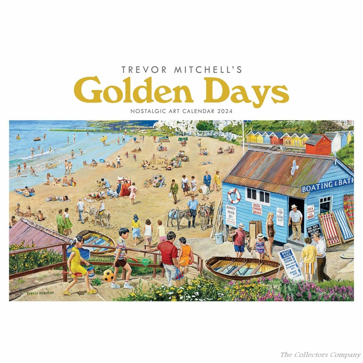 Trevor Mitchell's Golden Days A4 Calendar 2024