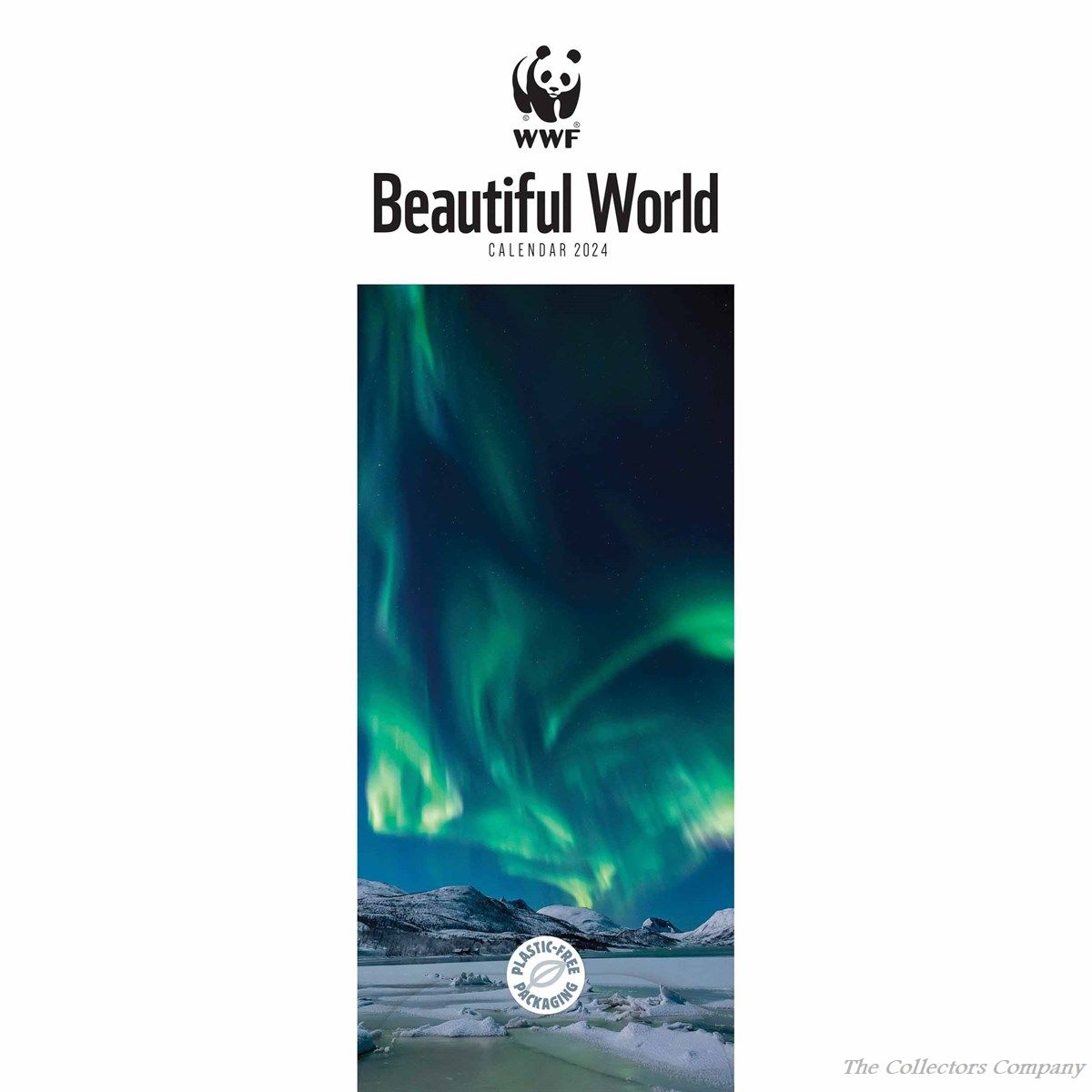 WWF Beautiful World Slim Calendar 2024