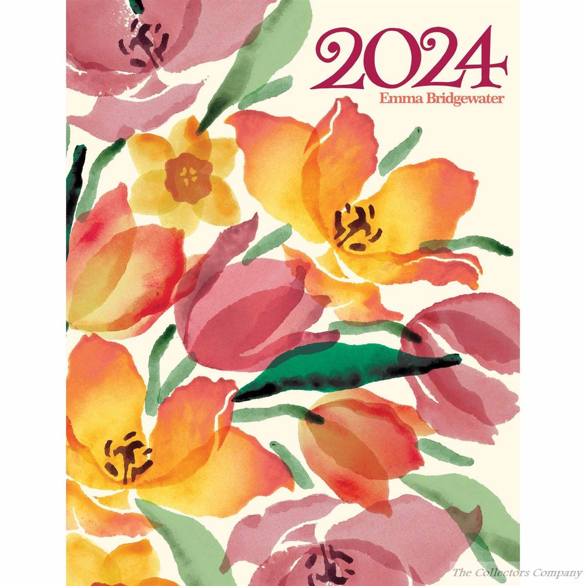 Emma Bridgewater Golden Tulips Deluxe Diary 2024