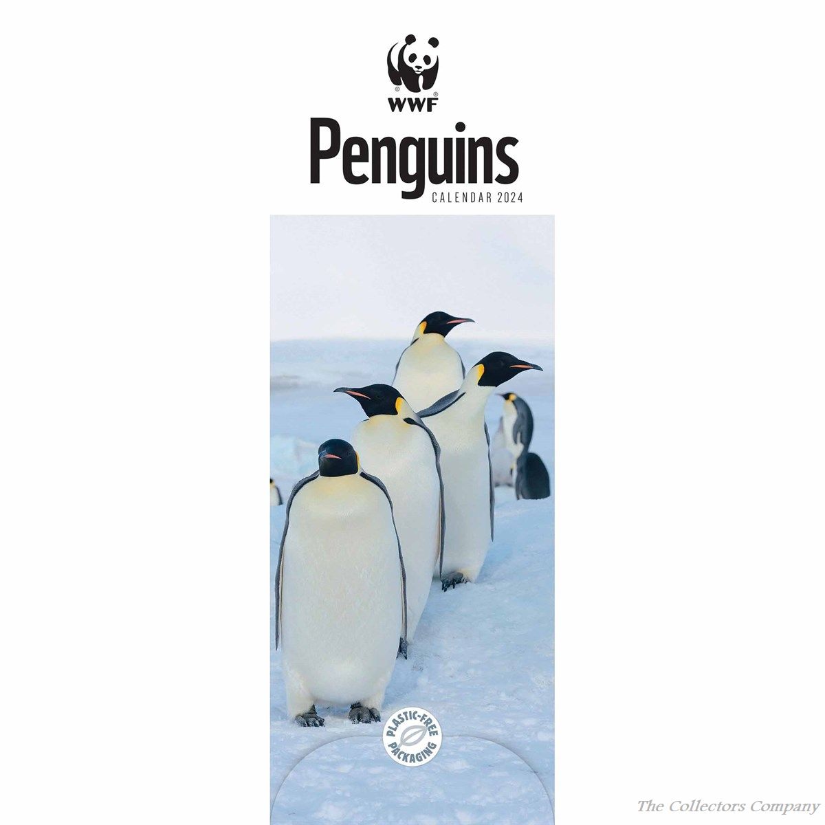 WWF Penguins Slim Calendar 2024 240233