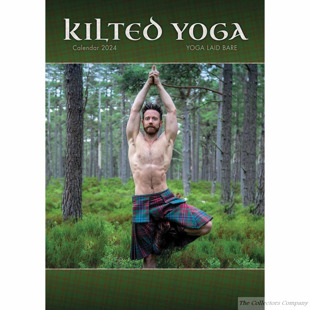 Kilted Yoga A3 Calendar 2024 240262