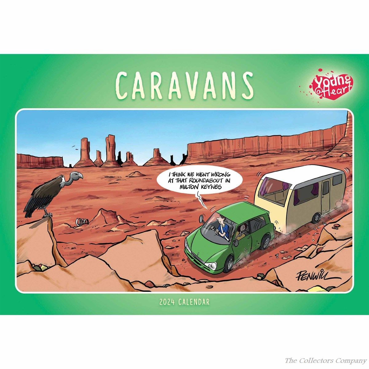 Young At Heart, Caravans Calendar 2024 