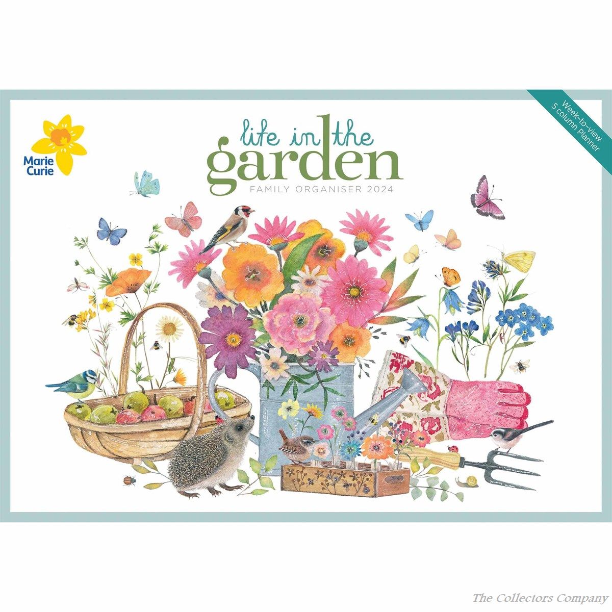 Life in the Garden A4 Family Planner 2024 