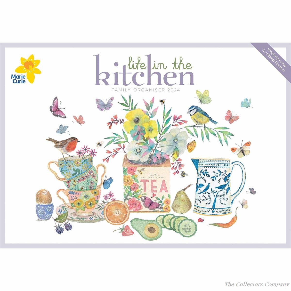 Life in the Kitchen A4 Family Planner 2024 
