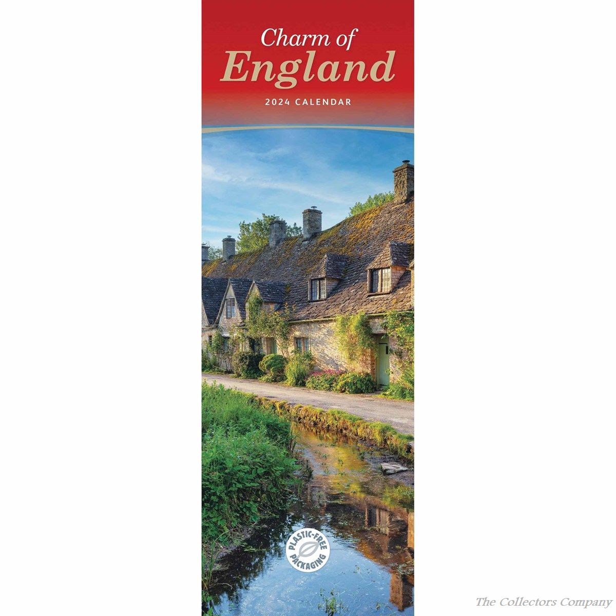 Charm of England Slim Calendar 2024 240696