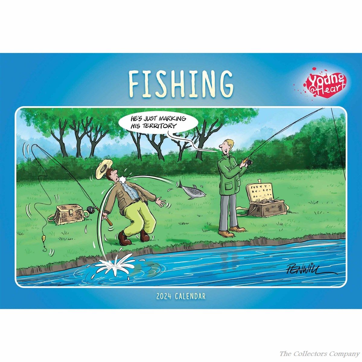 Young at Heart, Fishing Calendar 2024 