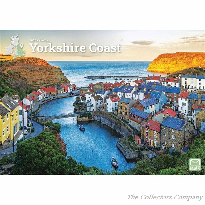 Yorkshire Coast A4 Calendar 2025, Carousel Calendars 250080 East Yorkshire Calendar 2025