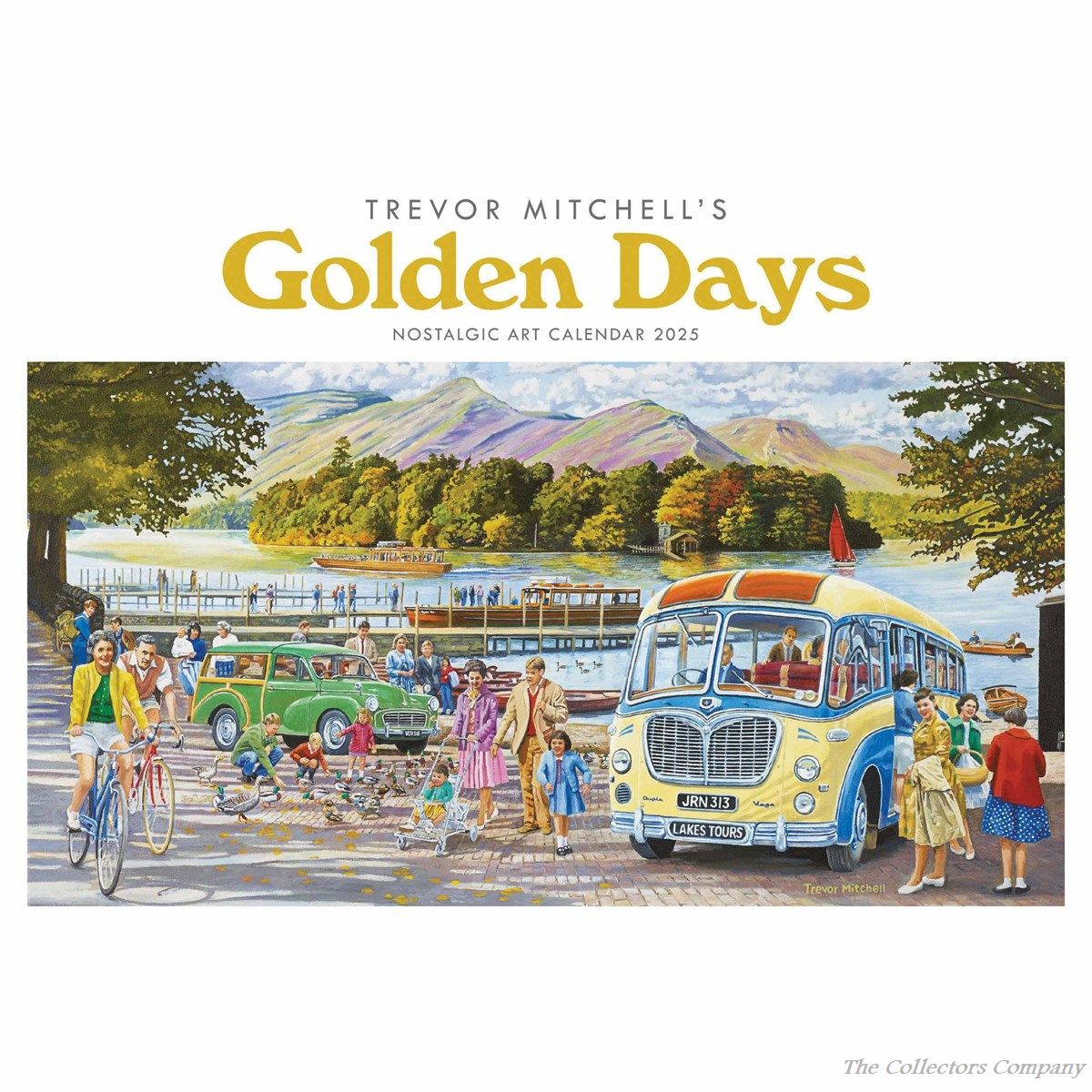 Trevor Mitchell's Golden Days A4 Calendar 2025 