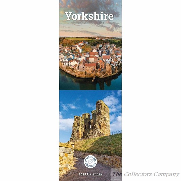 Yorkshire Slim Calendar 2025